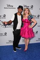 LOS ANGELES, MAY 19 - Shemar Moore, Kirsten Vangsness at the Disney Media Networks International Upfronts at Walt Disney Studios on May 19, 2013 in Burbank, CA photo