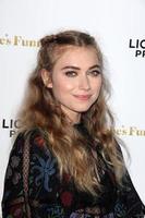 LOS ANGELES, AUG 19 - Imogen Poots at the She s Funny That Way Red Carpet Premiere at the Harmony Gold Theater on August 19, 2015 in Los Angeles, CA photo