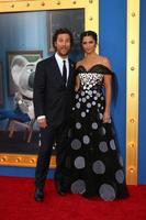 LOS ANGELES, DEC 3 - Matthew McConaughey, Camila Alves McConaughey at the Sing Premiere at Microsoft Theater on December 3, 2016 in Los Angeles, CA photo