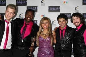 LOS ANGELES, NOV 28 - Pentatonix arrives at the NBC s The Sing Off Live Finale 2011 at Sony Pictures Studio on November 28, 2011 in Culver City, CA photo