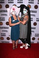 LOS ANGELES, NOV 13 - Sister Leigh Viticus, Sister Indica at the The Instagram Art of Mathu Andersen at the World of Wonder Gallery on November 13, 2014 in Los Angeles, CA photo