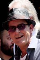 LOS ANGELES, JUL 9 - Charlie Sheen at the Hollywood Walk of Fame Ceremony for Slash at Hard Rock Cafe at Hollywood and Highland on July 9, 2012 in Los Angeles, CA photo