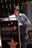 LOS ANGELES, JUL 9 - Charlie Sheen at the Hollywood Walk of Fame Ceremony for Slash at Hard Rock Cafe at Hollywood and Highland on July 9, 2012 in Los Angeles, CA photo