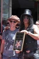 LOS ANGELES, JUL 9 - Clifton Collins Jr , Slash at the Hollywood Walk of Fame Ceremony for Slash at Hard Rock Cafe at Hollywood and Highland on July 9, 2012 in Los Angeles, CA photo