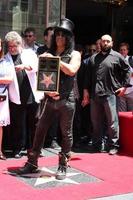 LOS ANGELES, JUL 9 - Slash at the Hollywood Walk of Fame Ceremony for Slash at Hard Rock Cafe at Hollywood and Highland on July 9, 2012 in Los Angeles, CA photo