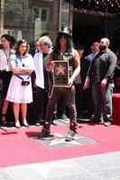 LOS ANGELES, JUL 9 - Slash at the Hollywood Walk of Fame Ceremony for Slash at Hard Rock Cafe at Hollywood and Highland on July 9, 2012 in Los Angeles, CA photo