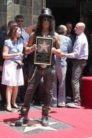 LOS ANGELES, JUL 9 - Slash at the Hollywood Walk of Fame Ceremony for Slash at Hard Rock Cafe at Hollywood and Highland on July 9, 2012 in Los Angeles, CA photo