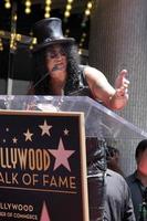 LOS ANGELES, JUL 9 - Slash at the Hollywood Walk of Fame Ceremony for Slash at Hard Rock Cafe at Hollywood and Highland on July 9, 2012 in Los Angeles, CA photo