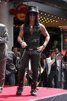 LOS ANGELES, JUL 9 - Slash at the Hollywood Walk of Fame Ceremony for Slash at Hard Rock Cafe at Hollywood and Highland on July 9, 2012 in Los Angeles, CA photo