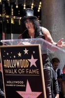 LOS ANGELES, JUL 9 - Slash at the Hollywood Walk of Fame Ceremony for Slash at Hard Rock Cafe at Hollywood and Highland on July 9, 2012 in Los Angeles, CA photo