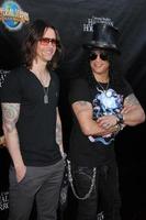 los angeles, sep 18 - slash en universal studio s halloween horror nights 2014 premio eyegore en universal studios el 18 de septiembre de 2014 en los angeles, ca foto