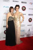 LOS ANGELES, FEB 8 - Gale Anne Hurd, Erin Carufel at the 2015 Society Of Camera Operators Lifetime Achievement Awards at a Paramount Theater on February 8, 2015 in Los Angeles, CA photo