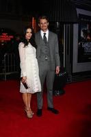 LOS ANGELES, JAN 7 - Abigail Spencer, Josh Pence arrives at the Gangster Squad Premiere at Graumans Chinese Theater on January 7, 2013 in Los Angeles, CA photo