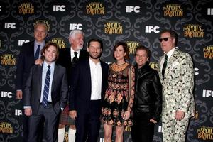 LOS ANGELES, JAN 7 - Tim Robbins, Haley Joel Osment, Steve Tom, Tobey Maguire, Kristen Wiig, David Spade, Will Ferrell at the IFC s The Spoils Of Babylon Screening at Directors Guild of America on January 7, 2014 in Los Angeles, CA photo