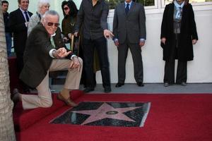 LOS ANGELES, JAN 14 - Stan Lee at the ceremony for Stan Lee as he receives his star on the Hollywood Walk of Fame at Hollywood Walk of Fame on January 14, 2011 in Los Angeles, CA photo