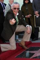 LOS ANGELES, JAN 14 - Stan Lee at the ceremony for Stan Lee as he receives his star on the Hollywood Walk of Fame at Hollywood Walk of Fame on January 14, 2011 in Los Angeles, CA photo