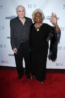 LOS ANGELES, AUG 1 - Walter Koenig, Nichelle Nichols at the Star Trek - Renegades Premiere at the Crest Theater on August 1, 2015 in Westwood, CA photo