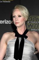 LOS ANGELES, DEC 14 - Gwendoline Christie at the Star Wars - The Force Awakens World Premiere at the Hollywood and Highland on December 14, 2015 in Los Angeles, CA photo