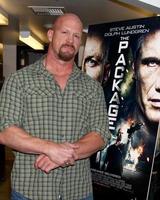 LOS ANGELES, FEB 15 - Steve Austin at a special Q and A screening of The Package at the Laemmle Noho 7 Theaters on February 15, 2013 in North Hollywood, CA photo