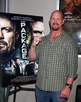 LOS ANGELES, FEB 15 - Steve Austin at a special Q and A screening of The Package at the Laemmle Noho 7 Theaters on February 15, 2013 in North Hollywood, CA photo