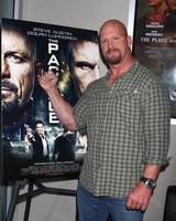 LOS ANGELES, FEB 15 - Steve Austin at a special Q and A screening of The Package at the Laemmle Noho 7 Theaters on February 15, 2013 in North Hollywood, CA photo