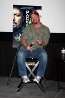LOS ANGELES, FEB 15 - Steve Austin at a special Q and A screening of The Package at the Laemmle Noho 7 Theaters on February 15, 2013 in North Hollywood, CA photo