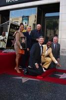 LOS ANGELES, MAY 13 - L-r BackRow Marjorie Harvey, Ellen DeGeneres, Dr Phil McGraw L-r Front Row Leron Gubler, Steve Harvey, Tom LeBonge at the Steve Harvey Hollywood Walk of Fame Star Ceremony at the W Hollywood Hotel on May 13, 2013 in Los Angeles, CA photo