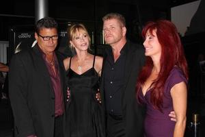 LOS ANGELES, AUG 14 - Steven Bauer, Melanie Griffith, Michael Cudlitz, Suzanne DeLaurentiis at the Dark Tourist LA Premiere at the ArcLight Hollywood Theaters on August 14, 2013 in Los Angeles, CA photo