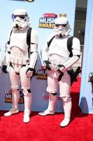 los angeles, 26 de abril - storm troopers en los 2014 radio disney music awards en nokia theater el 26 de abril de 2014 en los angeles, ca foto