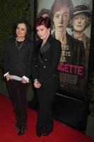 LOS ANGELES, OCT 20 - Sara Gilbert, Shaorn Osbourne at the Suffragette LA Premiere at the Samuel Goldwyn Theater on October 20, 2015 in Beverly Hills, CA photo