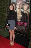 LOS ANGELES, OCT 20 - Rowan Blanchard at the Suffragette LA Premiere at the Samuel Goldwyn Theater on October 20, 2015 in Beverly Hills, CA photo