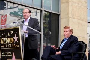 LOS ANGELES, FEB 13 - Philippe Dauman, Sumner Redstone at the Sumner Redstone Star Ceremony on the Hollywood Walk of Fame on February 13, 2012 in Los Angeles, CA photo