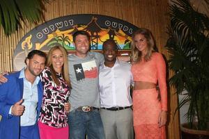 LOS ANGELES, MAY 20 - Rodney Lavoie Jr, Carolyn Rivera, Mike Holloway, Will Sims II, Sierra Dawn Thomas at the Survivor Season 30 Finale at the CBS Radford on May 20, 2015 in Studio City, CA photo