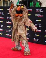 LOS ANGELES, MAR 11 - Sweetums at the Muppets Most Wanted , Los Angeles Premiere at the El Capitan Theater on March 11, 2014 in Los Angeles, CA photo