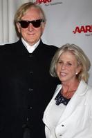 LOS ANGELES, AUG 1 - T Bone Burnett, Callie Khouri at the AARP Luncheon IHO Jeff Bridges at the Spago on August 1, 2014 in Beverly Hills, CA photo