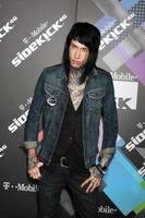 LOS ANGELES, APR 20 - Trace Cyrus arriving at the Launch Of The New T-Mobile Sidekick 4G at Old Robinson May Building on April 20, 2011 in Beverly Hills, CA photo