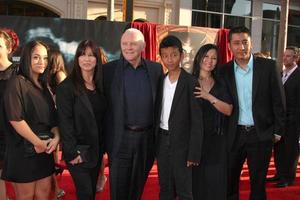 LOS ANGELES, MAY 2 - Stella Arroyave Anthony Hopkins, family arriving at the Thor World Premiere at El Capitan theater on May 2, 2011 in Los Angeles, CA photo