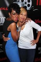 LOS ANGELES, AUG 2 - Tichina Arnold, Meagan Good at the Staying Power - Building Legacy and Longevity in Hollywood at Montalban Theater on September 2, 2014 in Los Angeles, CA photo