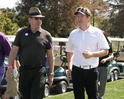 LOS ANGELES, APR 14 - Tim Allen, Jack Wagner at the Jack Wagner Anuual Golf Tournament benefitting LLS at Lakeside Golf Course on April 14, 2014 in Burbank, CA photo