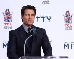 LOS ANGELES, DEC 3 - Tom Cruise at the Ben Stiller Handprint and Footprint Ceremony at Dolby Theater on December 3, 2013 in Los Angeles, CA photo