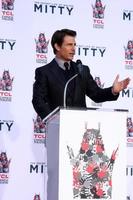 LOS ANGELES, DEC 3 - Tom Cruise at the Ben Stiller Handprint and Footprint Ceremony at Dolby Theater on December 3, 2013 in Los Angeles, CA photo