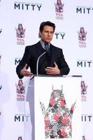 LOS ANGELES, DEC 3 - Tom Cruise at the Ben Stiller Handprint and Footprint Ceremony at Dolby Theater on December 3, 2013 in Los Angeles, CA photo