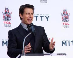 LOS ANGELES, DEC 3 - Tom Cruise at the Ben Stiller Handprint and Footprint Ceremony at Dolby Theater on December 3, 2013 in Los Angeles, CA photo