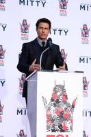 LOS ANGELES, DEC 3 - Tom Cruise at the Ben Stiller Handprint and Footprint Ceremony at Dolby Theater on December 3, 2013 in Los Angeles, CA photo