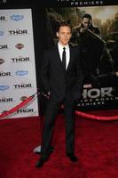 LOS ANGELES, NOV 4 - Tom Hiddleston at the Thor - The Dark World Premiere at El Capitan Theater on November 4, 2013 in Los Angeles, CA photo