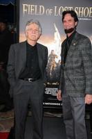 LOS ANGELES, SEP 17 - Tom Skerritt, Michael Krebs at the Field Of Lost Shoes Special Screening at Village Theater on September 17, 2014 in Los Angeles, CA photo