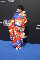 LOS ANGELES, MAY 9 - Mirai Shida at the Tomorrowland Premiere at the AMC Downtown Disney on May 9, 2015 in Lake Buena Vista, CA photo