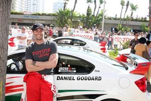 LOS ANGELES, APR 16 - Daniel Goddard at the Toyota Grand Prix Pro Celeb Race at Toyota Grand Prix Track on April 16, 2011 in Long Beach, CA photo