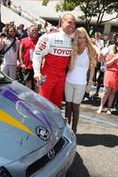 LOS ANGELES, APR 16 - Tito Ortiz, Jenna Jameson at the Toyota Grand Prix Pro Celeb Race at Toyota Grand Prix Track on April 16, 2011 in Long Beach, CA photo