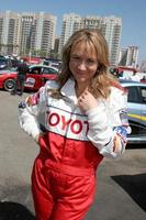 DLOS ANGELES, APR 5 - Megyn Price at the Toyoto Pro Celeb Race Press Day 2011 at Long Beach Grand Prix Toyota Compound on April 5, 2011 in Long Beach, CA photo